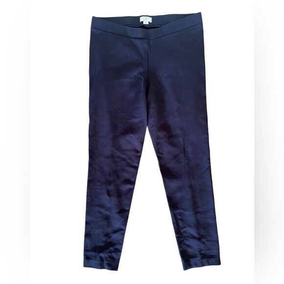 Crown & Ivy Petite Women’s Dark Blue Elastic Stretch Activewear Leggings Size:PM - Picture 1 of 6